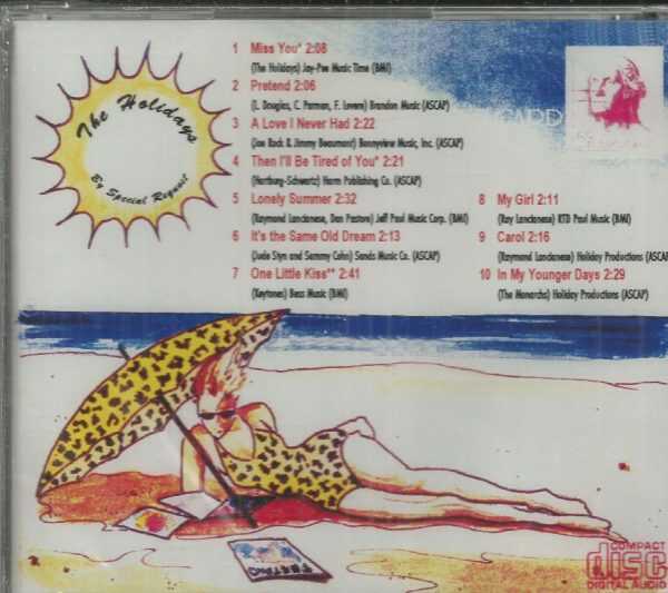 THE HOLIDAYS - CD - By Special Request - BRAND NEW - Image 3