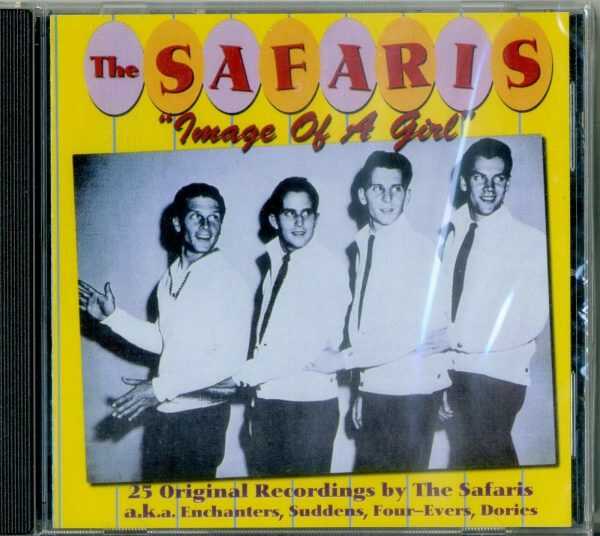 THE SAFARIS - "IMAGE OF A GIRL" - CD - BRAND NEW