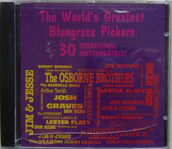 THE WORLD'S GREATEST BLUEGRASS PICKERS - CD - Brand New