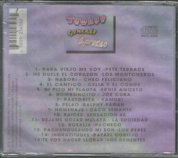 TUMBAO SONEADO - APRETAO - 15 Tracks - BRAND NEW - CD - Image 3