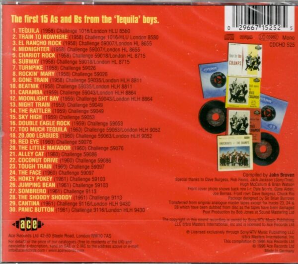 The Champs - The Early Singles - CD - Image 3