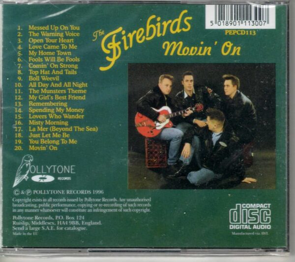 The Firebirds - Movin' On - CD - Image 3