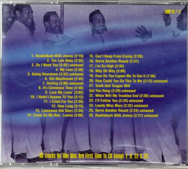 The Five Keys - Hucklebuck With Jimmy - CD - Brand New - Image 3
