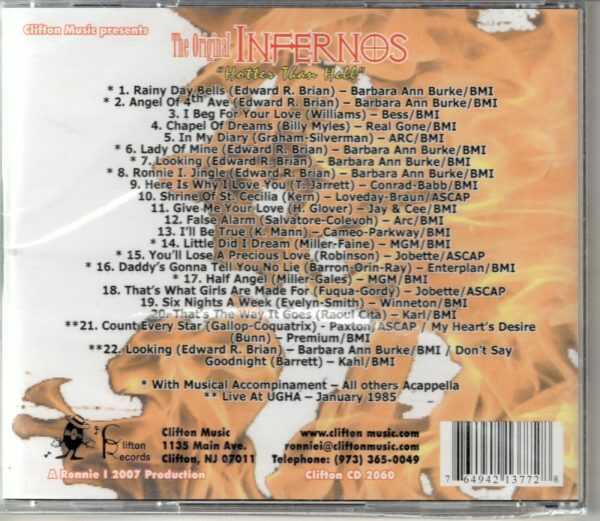 The Original Infernos - Hotter Than Hell - CD - Image 3