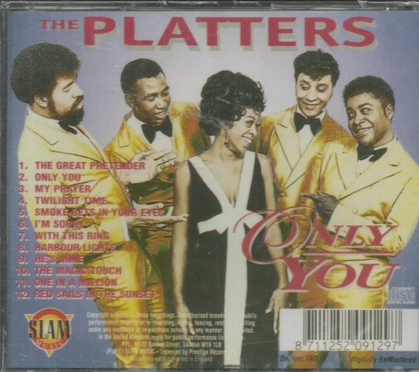 The PLATTERS - CD  - Only You  - BRAND NEW - Image 3