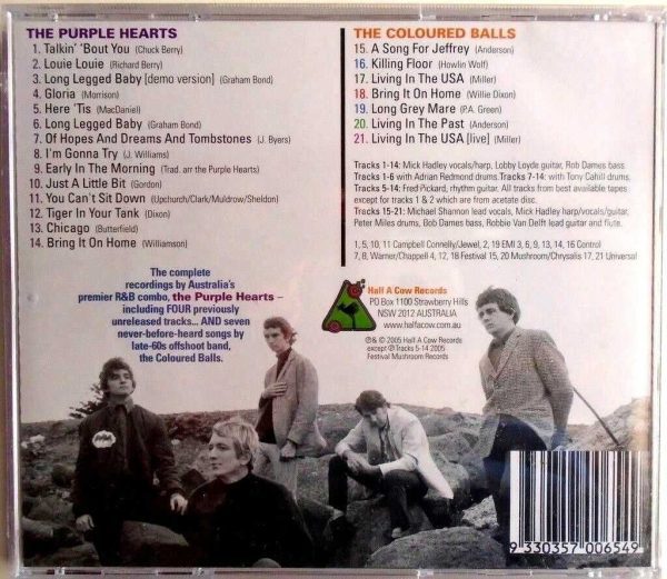 The PURPLE HEARTS - CD - Benzedrine Beat - BRAND NEW - Image 3