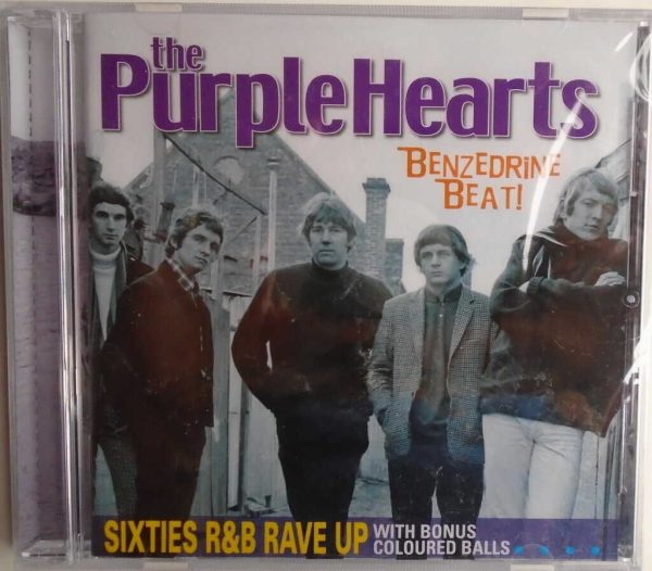 The PURPLE HEARTS - CD - Benzedrine Beat - BRAND NEW
