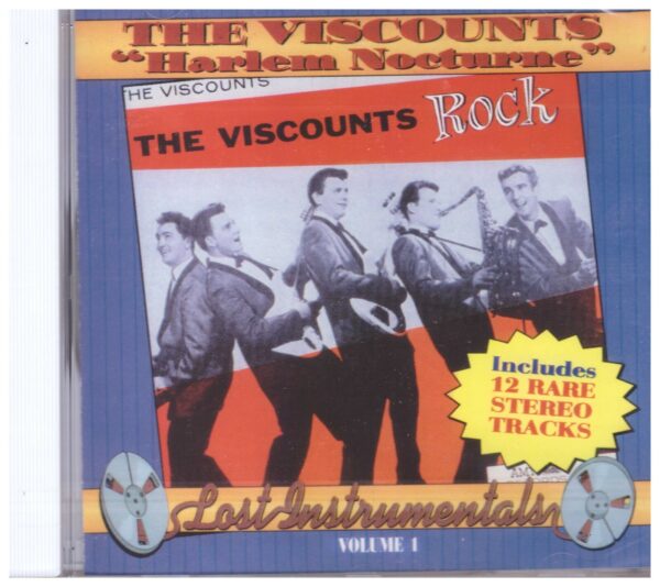 The Viscounts CD - Harlem Nocturne   (Lost Instrumentals)   Brand New