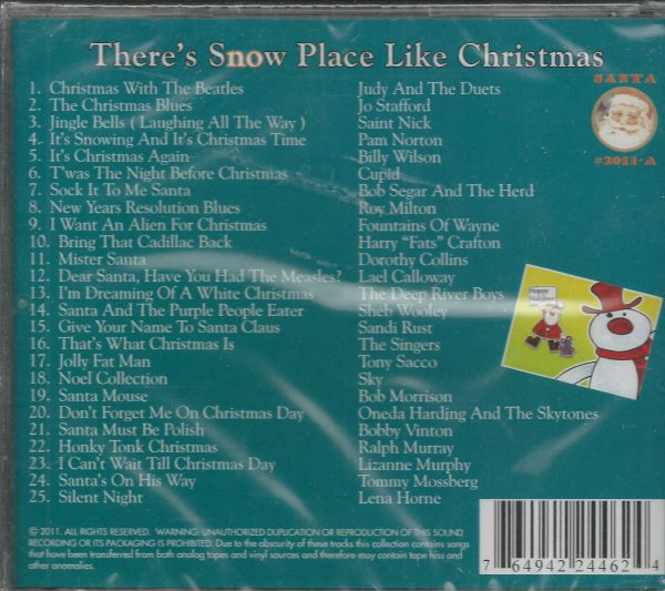 There's Snow Place Like Christmas CD    Brand New    25 Christmas Tunes - Image 3