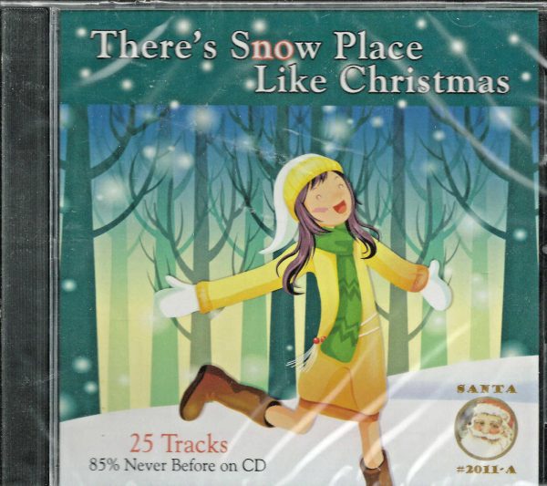 There's Snow Place Like Christmas CD    Brand New    25 Christmas Tunes