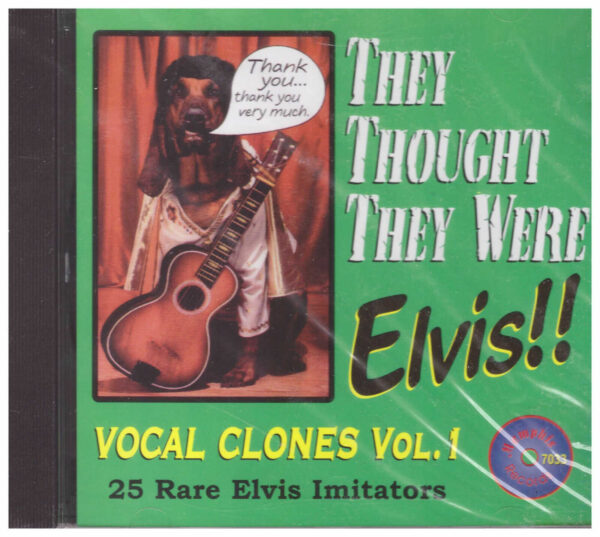 They Thought They Were Elvis CD   25 Elvis Clones  Brand New