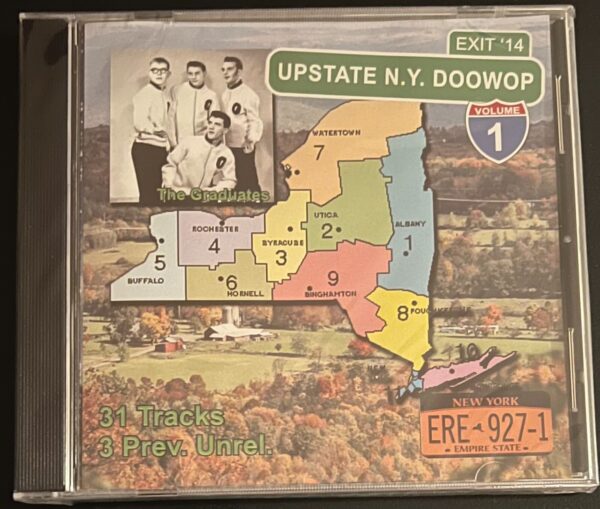 UPSTATE NEW YORK DOO WOP- VOL 1 - CD BRAND NEW