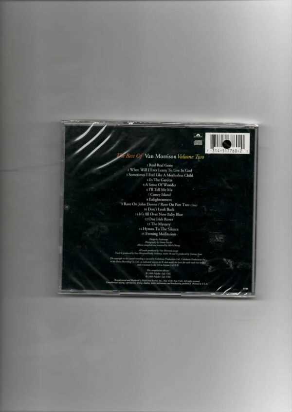 VAN MORRISON - BEST OF  VOLUME TWO-BRAND NEW CD - Image 3