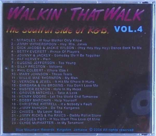 WALKIN' THAT WALK - CD - The Soulful Side of R&B - Vol. 4 - LIKE NEW - Image 3